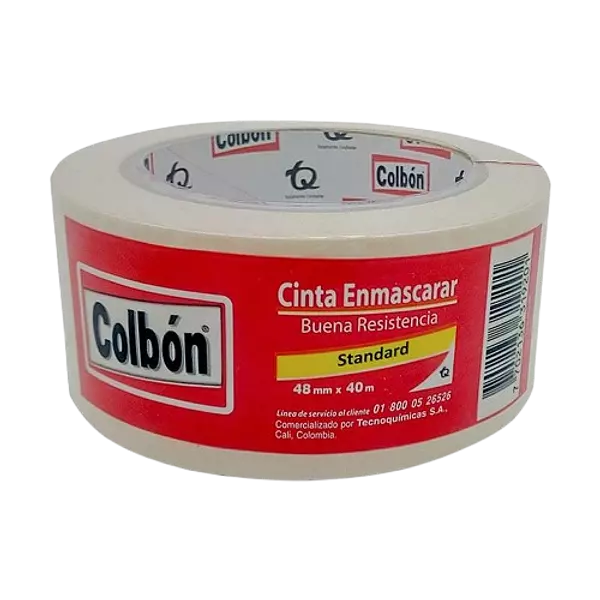 Cinta De Enmascarar Colbon 48x40m Unidad